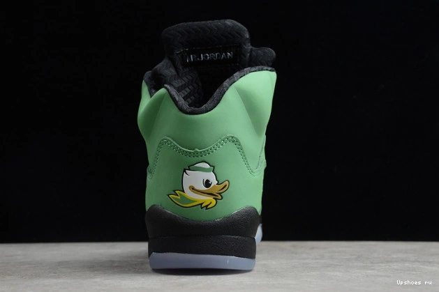 Ducks Jordan 5 Retro 454803-535 Oregon Air 0706